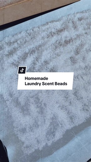 Homemade Laundry Scent Beads Tutorial