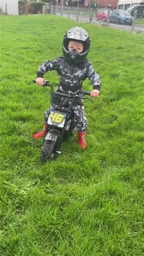 Just a little boy who loves motorbikes 😍 #fyp #motorbike #lovinglife #memories