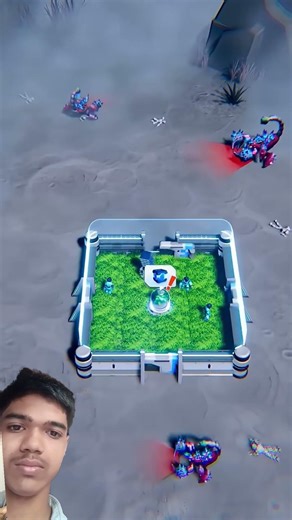 Mecha Fire: Escaping Aliens on Moon#viralshort #mechafire #spacefaultier #galacticfrontier