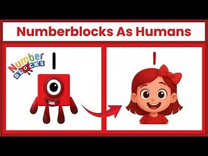Numberblock Characters as Humans | 1 to 10 Counting Song with Numberblocks | #numberblocks #12345