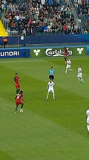 Renato Sanches ➡️ Bruno Fernandes ➡️ ⚽️ #U21EURO | Seleções de Portugal | UEFA Men’s Youth