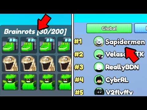 I USED THE BEST NEW BRAINROTS TO GET TO THE TOP OF THE LEADERBOARD IN BE A LUCKY BLOCK ROBLOX!?