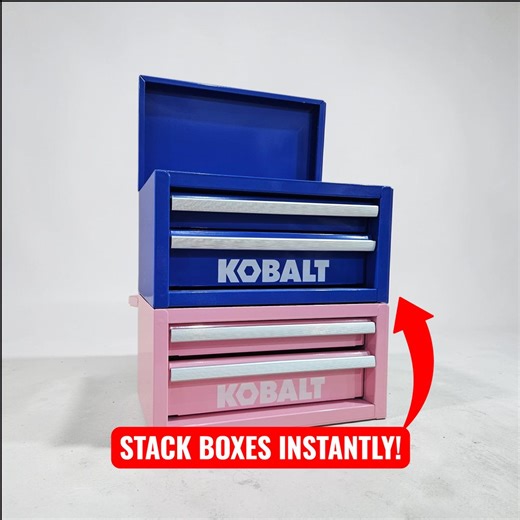 Stacking Bracket for Kobalt Mini Tool Box, Stack Multiple Mini Tool Boxes Together, Riser Connector - Etsy