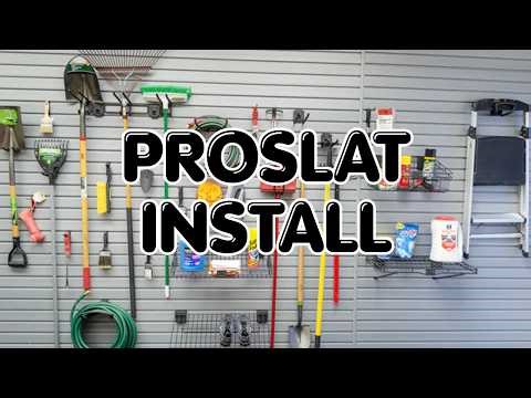 ProSlat Wall Install