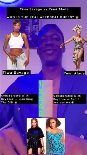 Tiwa Savage vs Yemi Alade — Who is the real Queen of Afrobeats? 👑🔥
