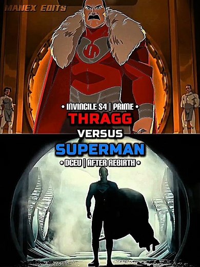 THRAGG VS SUPERMAN (DCEU) | #shorts