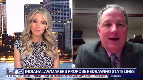 Indiana lawmakers propose redrawing state lines with Illinois