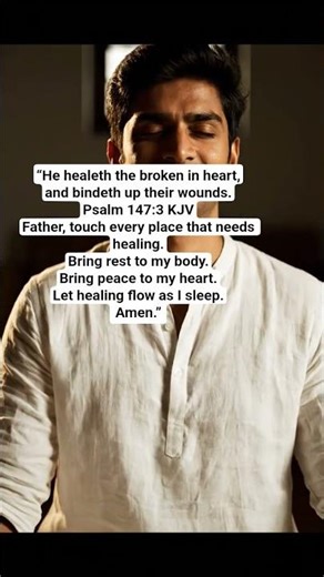 Healing Scriptures While You Sleep | #prayer #short