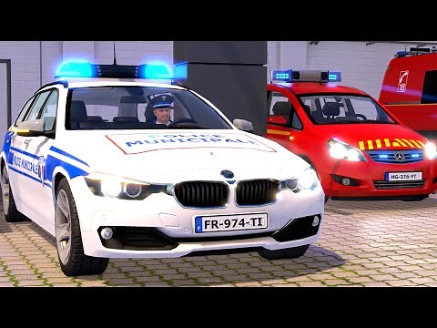 Emergency Call 112 - French Police Responding! 4K