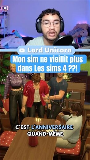 New bug in The Sims 4? My Sim can't age 😅 #sims #sims4