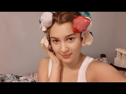Pielęgnacja włosów 🎀 Loki na skarpetki