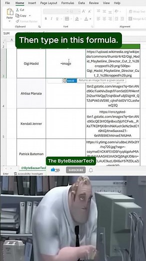 How to Insert Image in Excel from Internet 🌐 | Excel Web Image Trick (Step-by-Step)