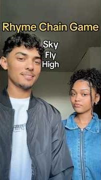RHYME CHAIN CHALLENGE! ⛓️‍💥🤪 #couple #challenge