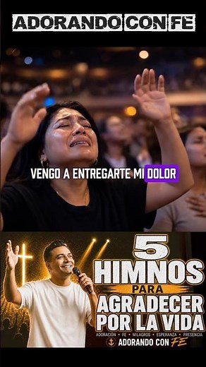 5 HIMNOS PARA ADORAR Y EXALTAR A DIOS 🙏❤️ #musicacristiana