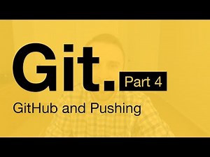 Git Tutorial Part 4: GitHub (Pushing to a Server)