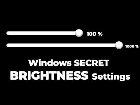 Make your pc Display More Brighter in Windows