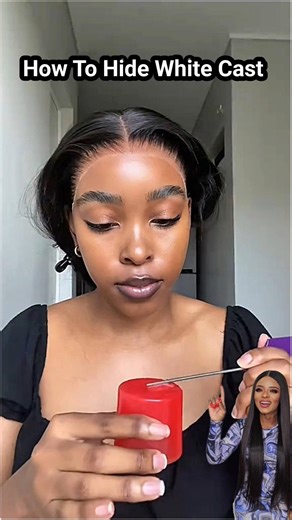 How to Hide White Cast with Melting Spray | Seamless Hairline Hack