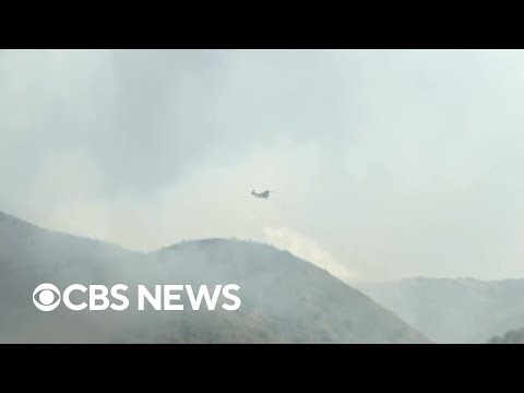 500 firefighters battling Sandy Fire in California's Simi Valley