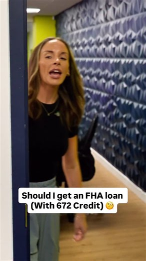 Brandon Brotsky on Instagram: "FHA vs Conventional with a 672 credit score - which is better? Most people assume “conventional is always cheaper.” But in the high-600s, FHA can beat conventional on payment because conventional rates + PMI get more expensive as scores drop. FHA’s catch: an upfront mortgage insurance fee. Conventional’s catch: your rate and PMI are more score-driven. If you’re around a 670 score, run both options before you decide. #realestate #mortgagetips #firsttimehomebuyer"