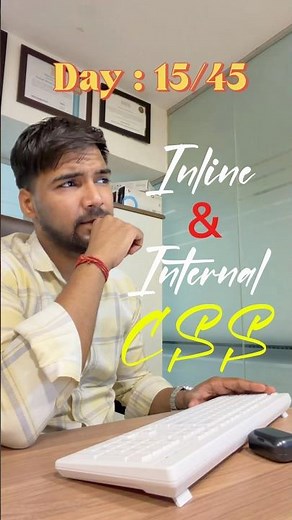 Day 15 fronted Journey | Styling HTML with CSS #shorts#codewithkaran #ytshorts