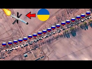 Russia’s Largest Tank Convoy Obliterated in Seconds – Ukraine’s Deadliest Strike Yet