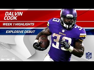Every Dalvin Cook Play Against New Orleans | Saints vs. Vikings | NFL Wk 1 Player Highlights
