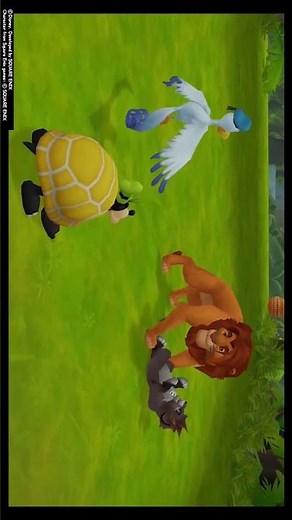 Kingdom Hearts II Final Mix; Pride Lands; Simba recognizes Sora
