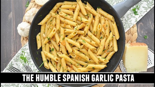 The humble Spanish garlic pasta | Quick & easy 20-minute recipe