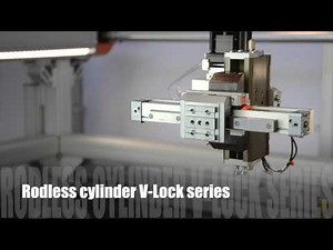 Metal Work Pneumatic #10 highlight 2015 Rodless cylinder V-Lock series