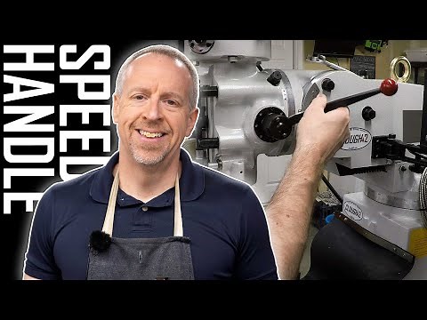 Installing a Quill Speed Handle on the PM935 Knee Mill