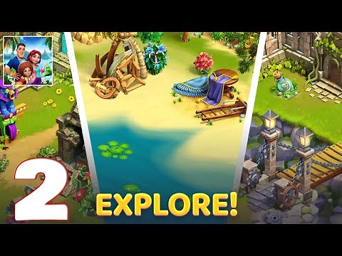 Bermuda Adventures: Island Farm Games - Gameplay Walkthrough Part 2 (iOS, Android)