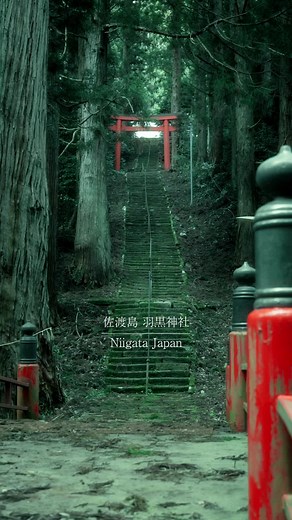 羽黒神社訪問 – 佐渡島の絶景スポット