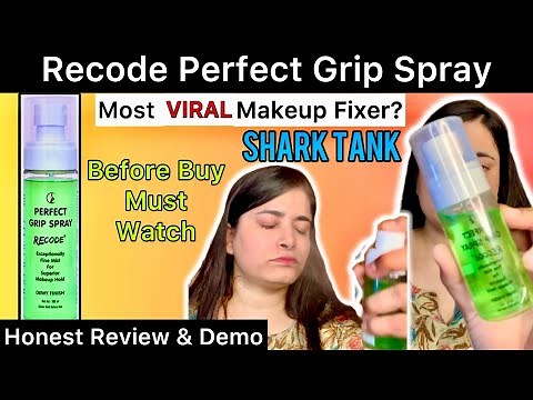 Recode Perfect Grip spray Review | How to use recode grip spray | Channel Bloom