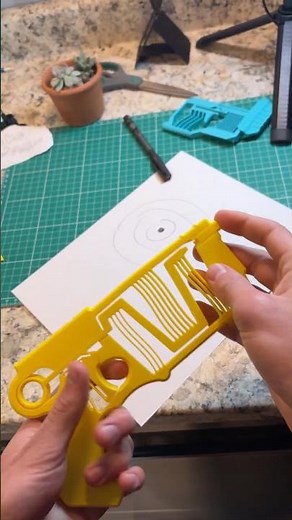 I 3D Printed Mark Rober’s Compliant Mechanism Gun!