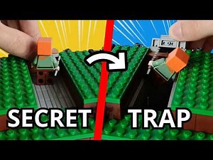 I Built Minecraft’s Deadliest Traps in LEGO