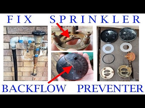Sprinkler Backflow Preventer Repair | Fix Wilkins Zurn 720A