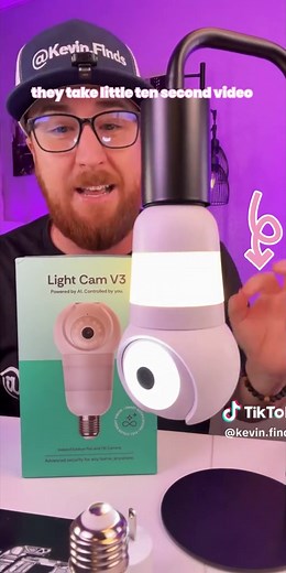 Luna Light Bulb Security Cam Review - Indoor/Outdoor