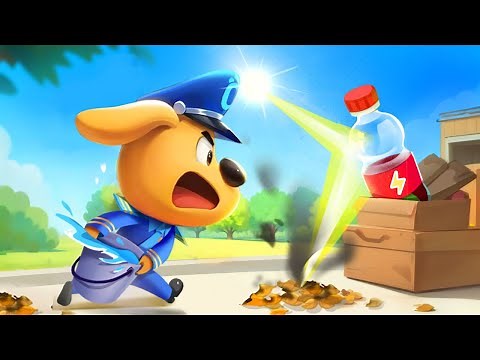 Bottles and Fires | Educational Videos | Safety Cartoon for Kids | Sheriff Labrador
