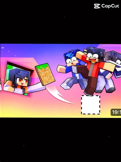 Aphmau trapping her friends on a fake one block (Part. 1)