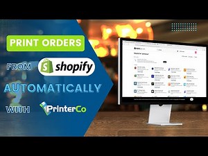 Automatically print Shopify orders using the PrinterCo automatic printing system! 🖨️
