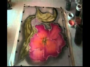 simple silk painting Part 2
