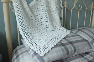 Lacy Crochet Baby Blanket PDF Crochet Pattern/ Crochet Baby Blanket Pattern/ Heirloom Crochet Baby Blanket/ Vintage Crochet Baby Blanket PDF - Etsy
