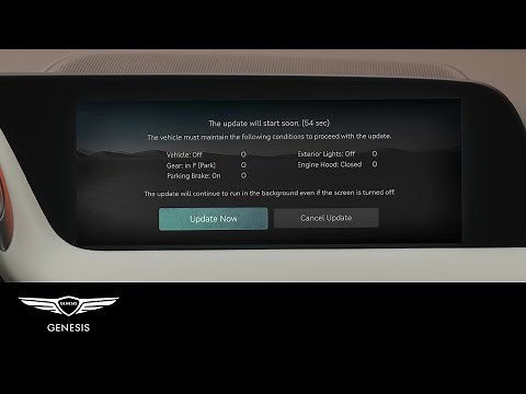 Over The Air Updates | Genesis G90 | How-To | Genesis USA