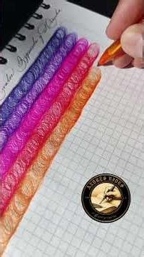 Ejercicio de Movimiento: Óvalos a la izquierda y a la derecha para soltar el trazo. Caligrafía