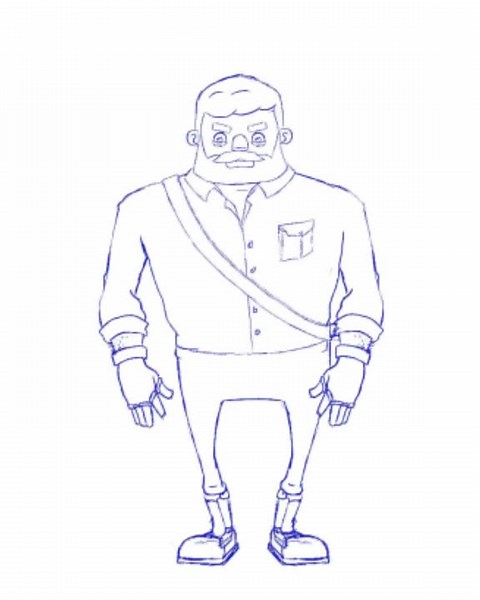 Character turn around and rig for a personal short film im working on. #animation #aftereffects #duik #characterdesign #characterturnaround #rigging #2danimation #characteranimation #art #2dart #2dartwork #wip