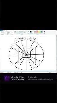 we make 3d painting in computer 😎