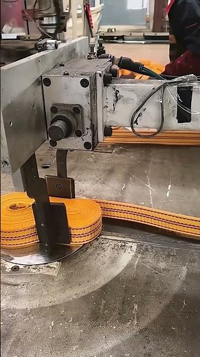 Inside an Automatic Strap Rolling Line