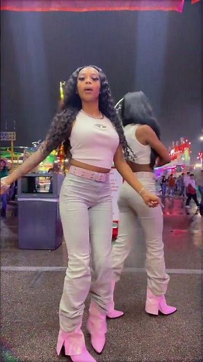 Just two girls having fun