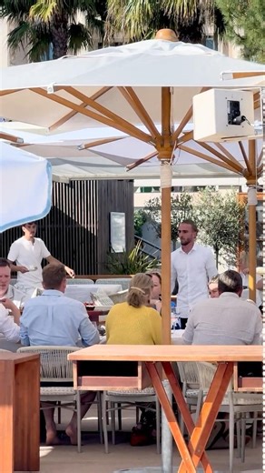 Cannes, France Lunch on the Terrace #cannes #cotedazur #frenchriviera #provencealpescotedazur