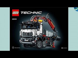 42043 A Mercedes-Benz Arocs 3245 LEGO® Technic Manual at the Brickmanuals Instruction Archive